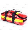 Mochila trapezoidal soporte vital básico (SVB) color rojo