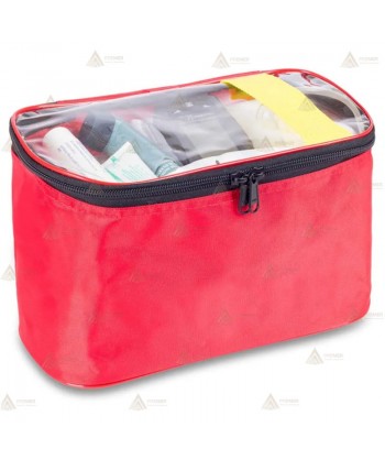 Mochila trapezoidal soporte vital básico (SVB) color rojo