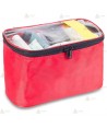 Mochila trapezoidal soporte vital básico (SVB) color rojo