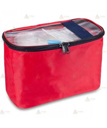 Mochila trapezoidal soporte vital básico (SVB) color rojo