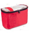 Mochila trapezoidal soporte vital básico (SVB) color rojo