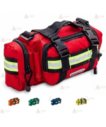 Riñonera o bandolera para emergencias color rojo