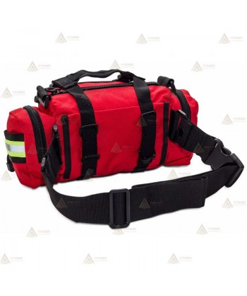 Riñonera o bandolera para emergencias color rojo