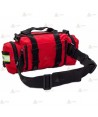 Riñonera o bandolera para emergencias color rojo