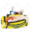 Riñonera o bandolera para emergencias color amarillo