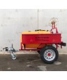 Remolque contra incendios con bomba de 10 Bar - 500 lit/min para Aeródromos y Helipuertos.