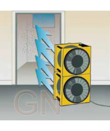 Ventilador/extractor de 40 cm ø para bomberos profesionales (5.440 m³/h.)
