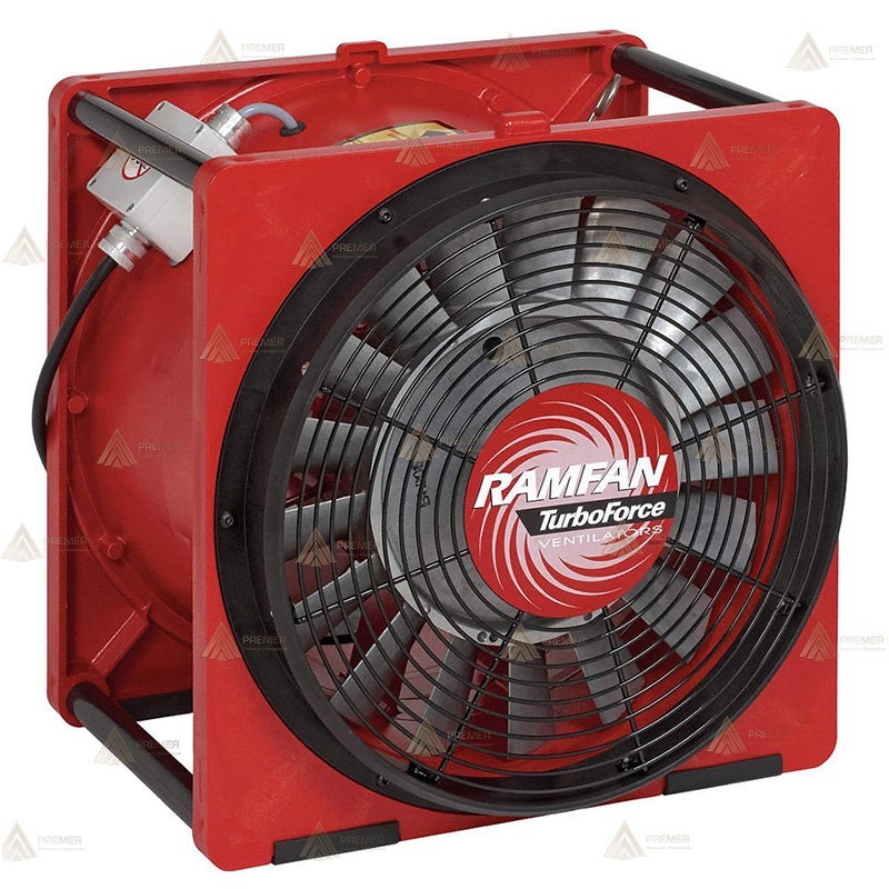 Ventilador/extractor de 40 cm ø para bomberos profesionales (5.440 m³/h.)