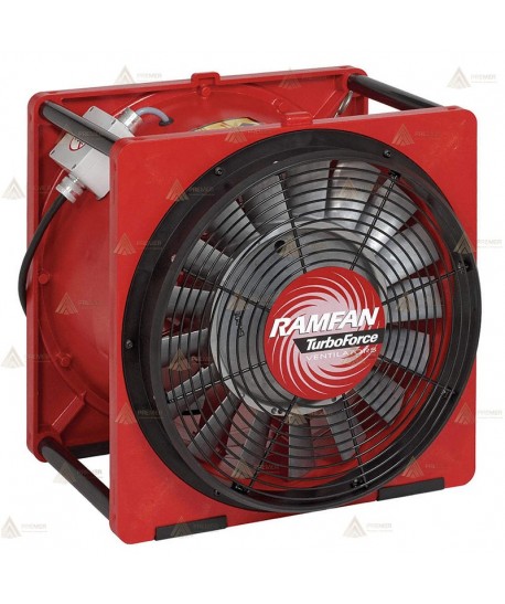 Ventilador/extractor de 40 cm ø para bomberos profesionales (5.440 m³/h.)