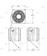 Ventilador/extractor de 40 cm ø para bomberos profesionales (5.440 m³/h.)