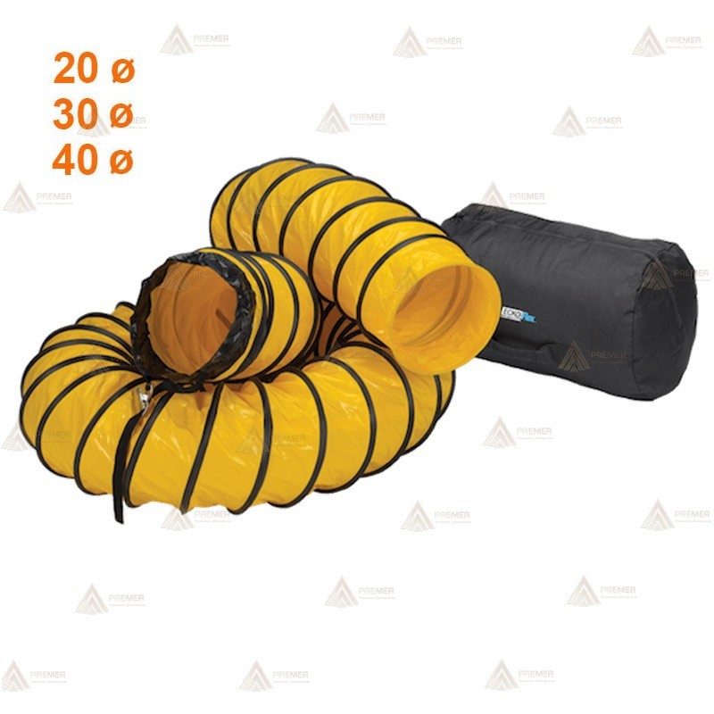 Tubos helicoidales para extractores Ramfan de 20, 30 y 40 cm de diámetro