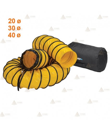 Tubos helicoidales para extractores Ramfan de 20, 30 y 40 cm de diámetro