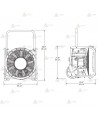 PPV a gasolina con motor Honda de 5.5 Hp y 46 cm ø  (31.799 m³/h)