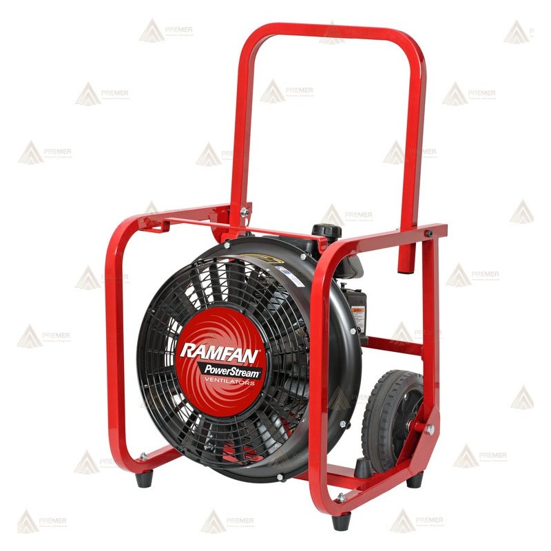 PPV a gasolina con motor Honda de 2,1 Hp y 40 cm ø  (21.760 m³/h)