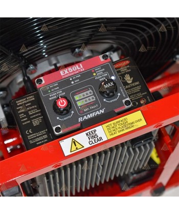PPV a baterías de litio de 0,9 Hp 700W  (17.194 m³/h)