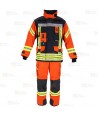 Cubrepantalón de intervención para bomberos color naranja