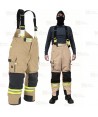 Cubrepantalón de intervención para bomberos color arena
