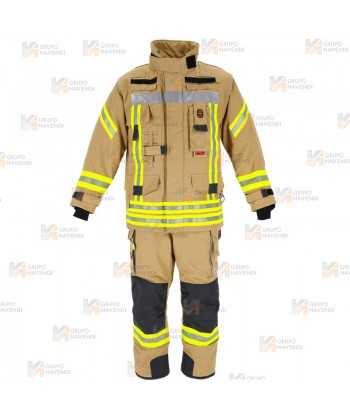 Cubrepantalón de intervención para bomberos color arena