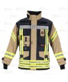 Chaquetón de intervención para bomberos color marino/arena