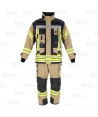 Chaquetón de intervención para bomberos color marino/arena