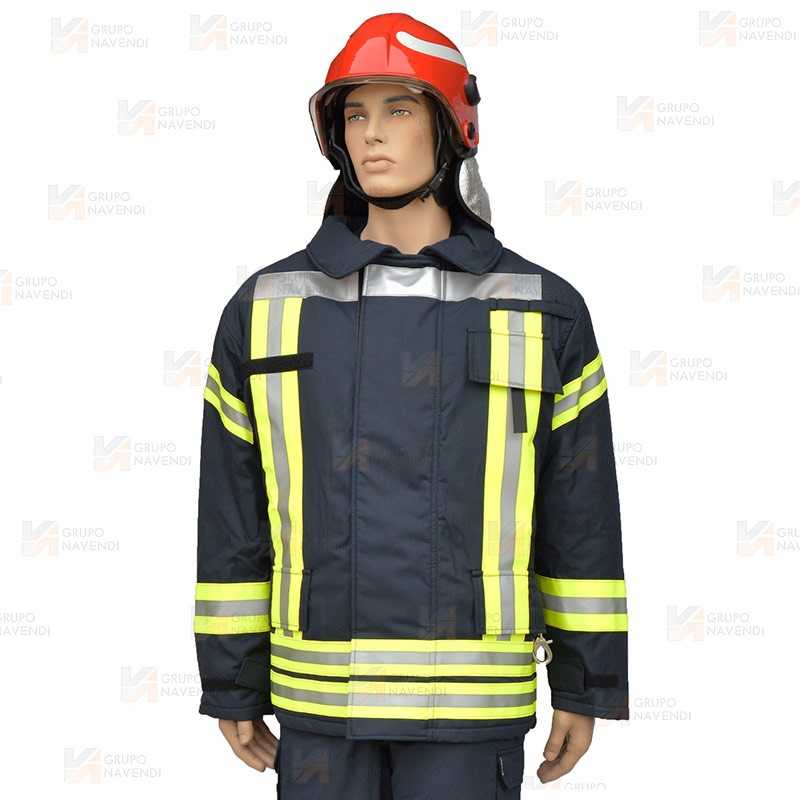 Chaquetón corto con membrana para bombero profesional