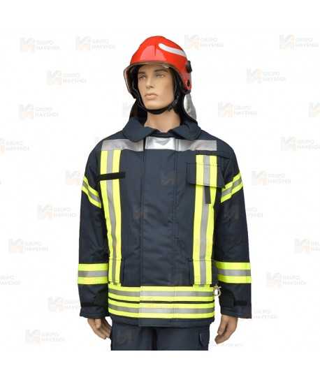 Chaquetón corto con membrana para bombero profesional