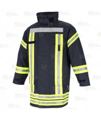 Chaquetón de bombero EN 469 Nivel 2 color azul marino