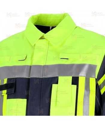 Chaquetón de bombero con membrana para rescates técnicos y parque
