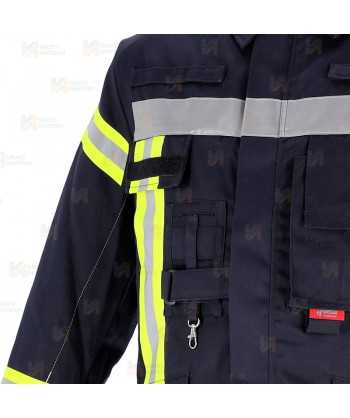 Chaquetón de bombero con membrana para rescates técnicos y parque