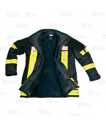 Chaquetón de bombero con membrana para rescates técnicos y parque