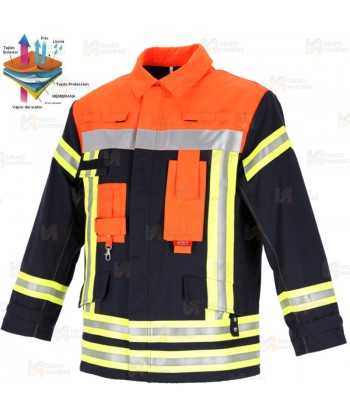 Chaquetón de bombero con membrana para rescates técnicos y parque