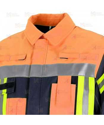 Chaquetón de bombero con membrana para rescates técnicos y parque