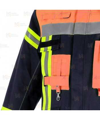 Chaquetón de bombero con membrana para rescates técnicos y parque
