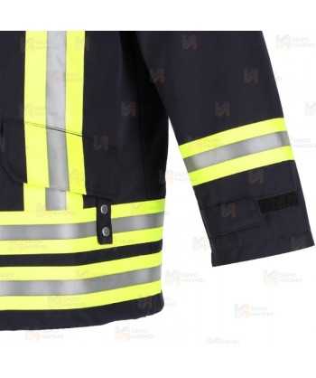Chaqueta de bombero para parque y rescates, Color azul marino