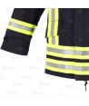 Chaqueta de bombero para parque y rescates, Color azul marino