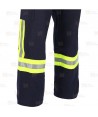 Pantalón ligero de bombero para parque y rescates, Color azul marino