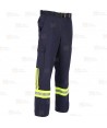 Pantalón ligero de bombero para parque y rescates, Color azul marino