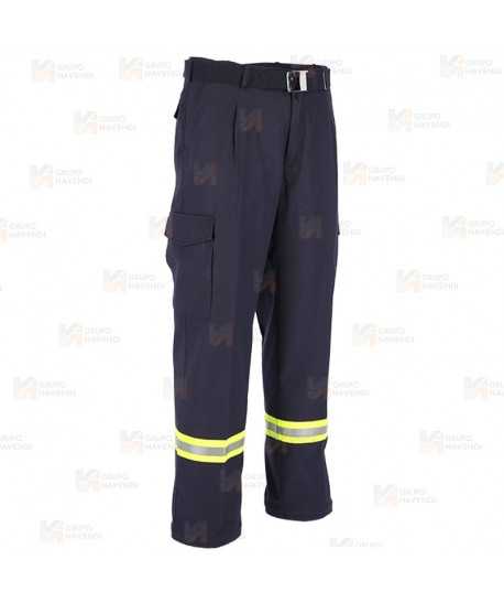 Pantalón ignífugo de aramida y viscosa para parque y rescates