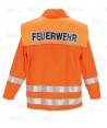 Chaqueta ligera de bombero para parque y rescates. Color naranja