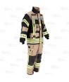 Chaquetón de intervención Premiun para bomberos color arena/marino