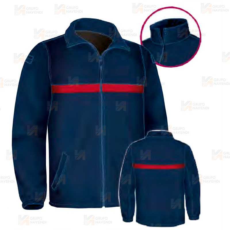 Chaqueta softshell para parque de bomberos personalizable