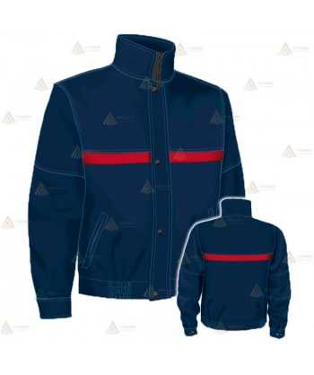 Cazadora softshell de parque con forro desmontable para bomberos