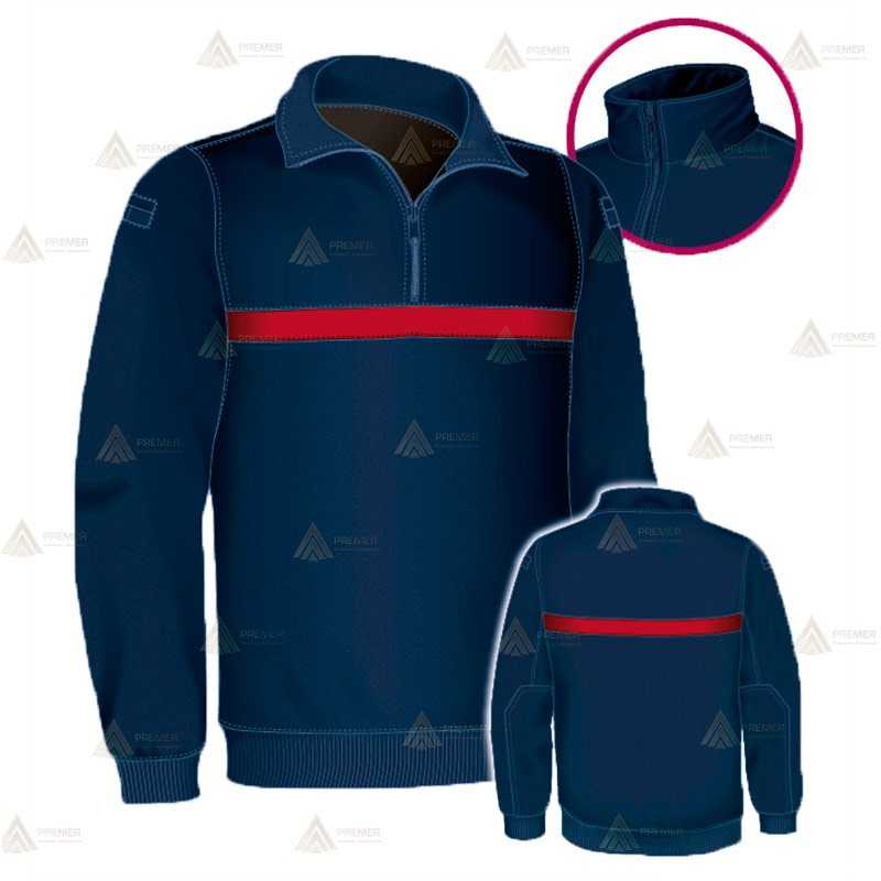 Jersey softshell personalizable para parque de bomberos