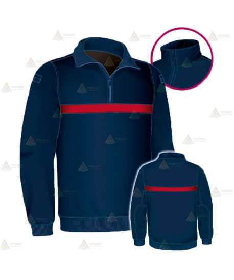 Jersey softshell personalizable para parque de bomberos