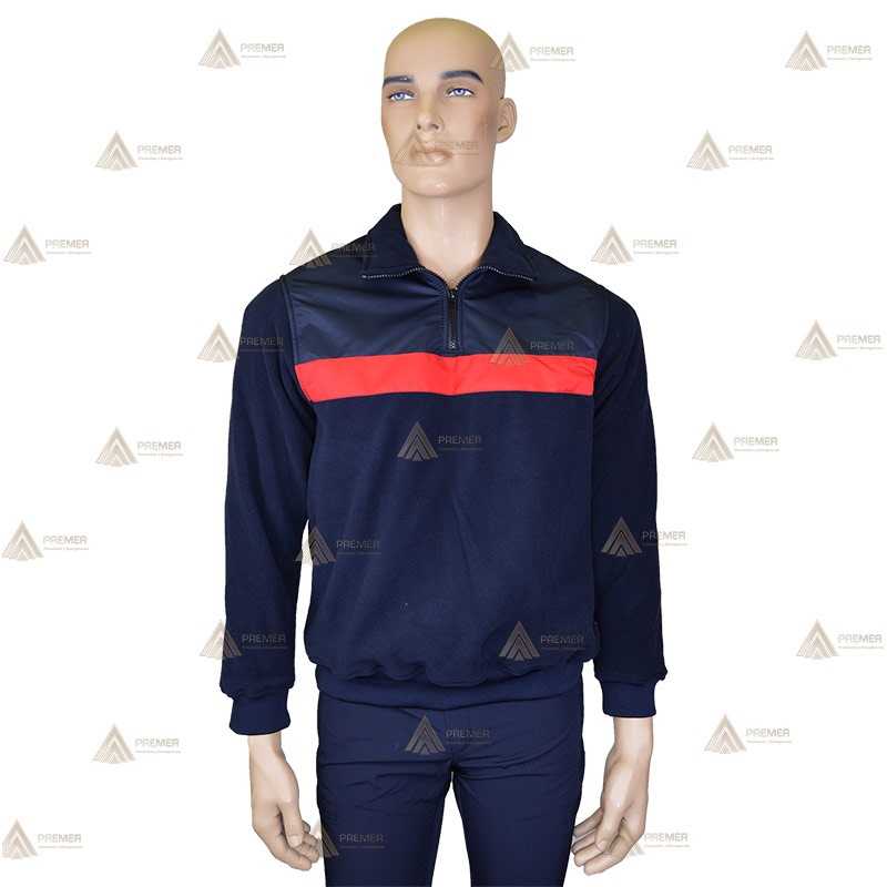 Jersey polar personalizable para parque de bomberos