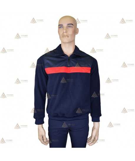 Jersey polar personalizable para parque de bomberos