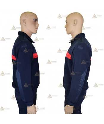 Jersey polar personalizable para parque de bomberos