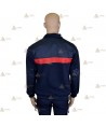 Chaqueta polar personalizable para parque de bomberos