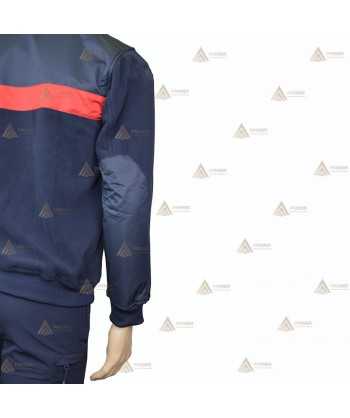 Chaqueta polar personalizable para parque de bomberos