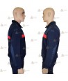 Chaqueta polar personalizable para parque de bomberos